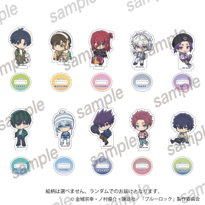 【グッズ-スタンドポップ】ブル-ロック ミニアクリルスタンド 【まねきねこコラボ第4弾】