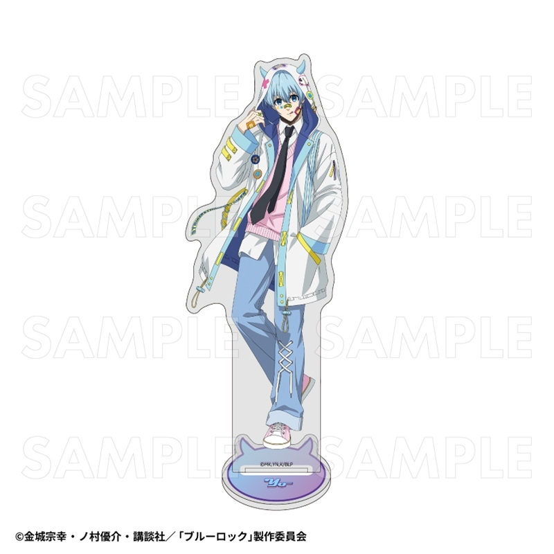 【グッズ-スタンドポップ】TVアニメ『ブルーロック』でびデコパーカー アクリルスタンド【氷織 羊】【再販】