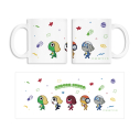 【グッズ-マグカップ】アニメ『ケロロ軍曹』 ケロロ小隊 ちびとこ マグカップ【再販】の画像
