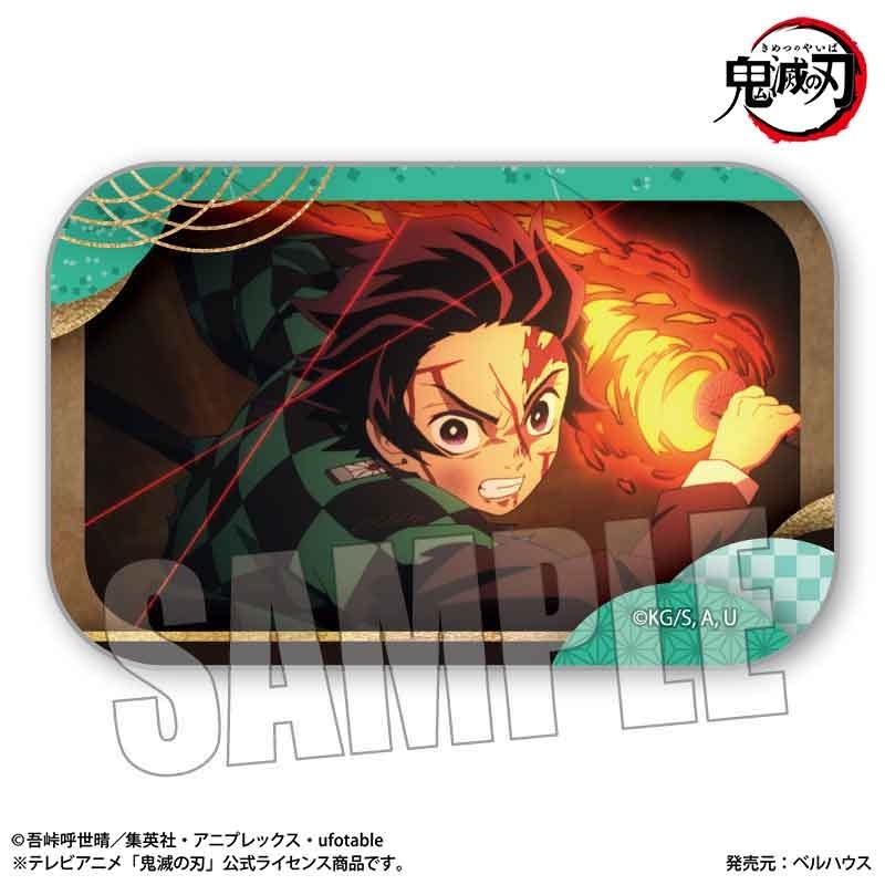 【グッズ-バッチ】テレビアニメ「鬼滅の刃」竈門炭治郎 立志編 メモリーズスクエア缶バッジ 竈門 炭治郎【再販】