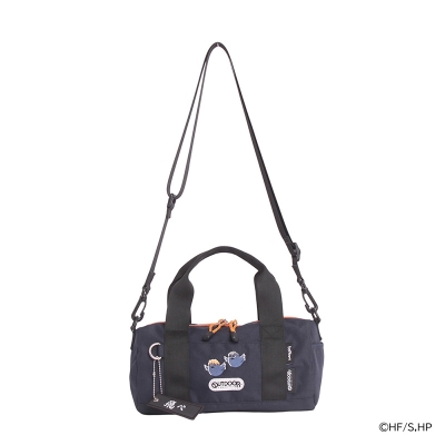 【グッズ-バッグ】ハイキュー!! ×OUTDOOR PRODUCTS ミニロールボストン 烏野高校 ODHQ102ネイビー【再販】