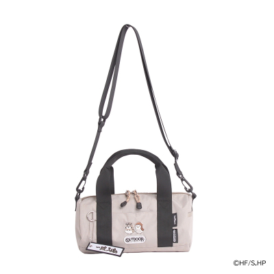 【グッズ-バッグ】ハイキュー!! ×OUTDOOR PRODUCTS ミニロールボストン 梟谷学園高校 ODHQ102ベージュ【再販】