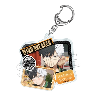 【グッズ-キーホルダー】WIND BREAKER コラージュアクリルキーホルダー 桜遥【再販】