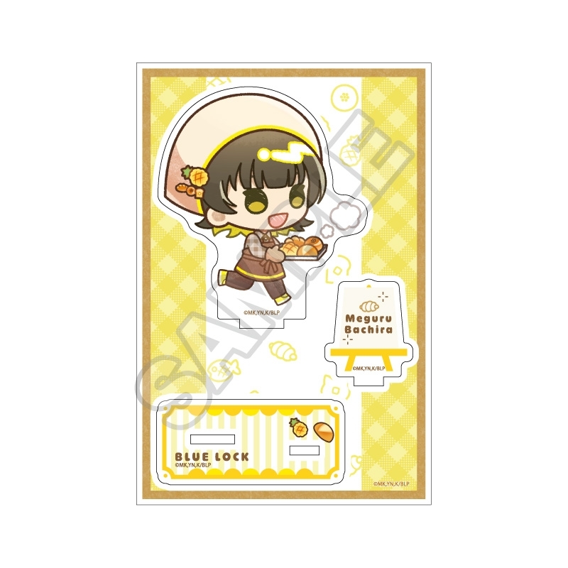 【グッズ-スタンドポップ】TVアニメ『ブルーロック』 クレヨンタッチ パン屋さん アクリルスタンドJr. 蜂楽 廻【再販】