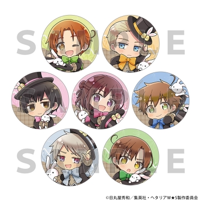 【グッズ-バッチ】ヘタリア World★Stars トレーディング缶バッジ(イースター/ver.A)【再販】