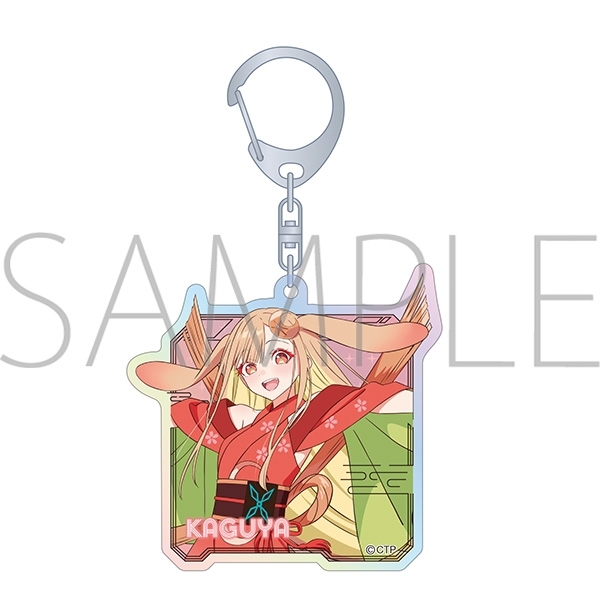 [Good-Key Holder] Super Princess Kaguya! Hologram acrylic keychain/Kaguya [resale]