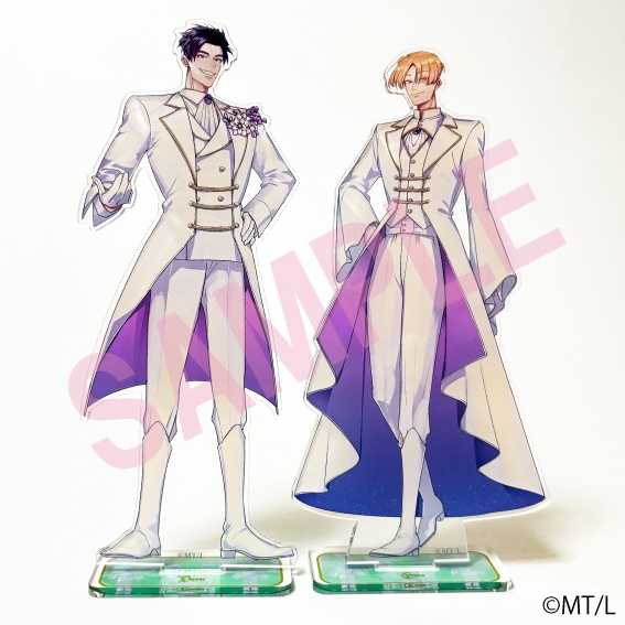 [Good-Stand Pop] BE/BOY GOLD Drawing Pair Acrylic Stand Tonooka Mottasu [BE BOY GOLD Exhibition] [Resale]