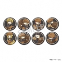 【グッズ-バッチ】最遊記 「Café de Saiyuki」デフォルメ缶バッジ(8種セット)【NATSLIVEコラボ】の画像