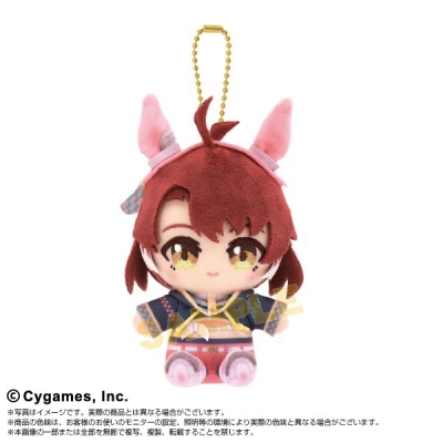 【グッズ-マスコット】ウマ娘 プリティーダービー Chibiぬいおすわりマスコット ダンツフレーム【再販】