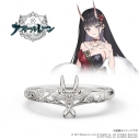 【グッズ-指輪】アズールレーン モチーフリング(能代) シルバー 18号【特典付】の画像