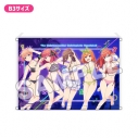 【グッズ-タペストリー】五等分の花嫁* プレミアムB3タペストリー/水着ナイトプール 集合【再販】の画像