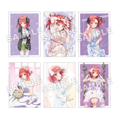 【グッズ-ブロマイド】五等分の花嫁∽ ブロマイド6枚セット中野 二乃【再販】