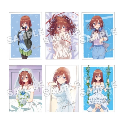 【グッズ-ブロマイド】五等分の花嫁∽ ブロマイド6枚セット中野 三玖【再販】