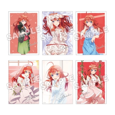 【グッズ-ブロマイド】五等分の花嫁∽ ブロマイド6枚セット中野 五月【再販】