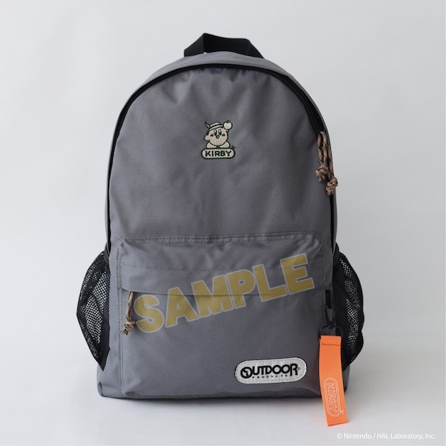 【グッズ-バッグ】星のカービィ カービィ ウッドキャンプ OUTDOOR PRODUCTS コラボデイパック(M)【再販】