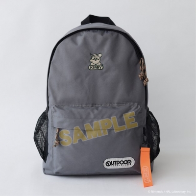 【グッズ-バッグ】星のカービィ カービィ ウッドキャンプ OUTDOOR PRODUCTS コラボデイパック(M)【再販】
