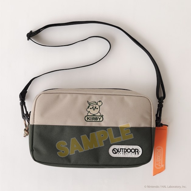 【グッズ-ポーチ】星のカービィ カービィ ウッドキャンプ OUTDOOR PRODUCTS コラボガジェットポーチ【再販】