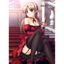 【グッズ-タペストリー】穢翼のユースティア B2タペストリー(フィオネ・シルヴァリア/ドレス)Wスエード【再販】の画像