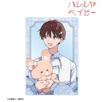 グッズ-カード】ハレルヤベイビー 仔縞楽々先生 描き下ろし 桜咲 冬夏 