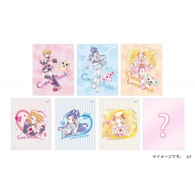 【グッズ-タオル】ふたりはプリキュア Max Heart トレーディングメガネ拭き(全7種コンプリートセット)