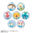【グッズ-バッチ】アニメ おじゃる丸 トレーディング缶バッジ<全7種・ランダム>【カラオケの鉄人コラボ】の画像