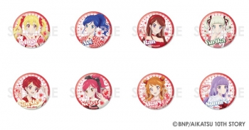 グッズ-バッチ】アイカツ！ トレーディング缶バッジ ～Girly RED 
