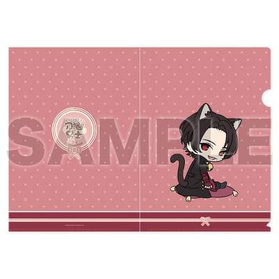 【グッズ-クリアファイル】刀剣乱舞ONLINE 刀猫男士 一周年記念クリアファイル02:加州清光【再販】
