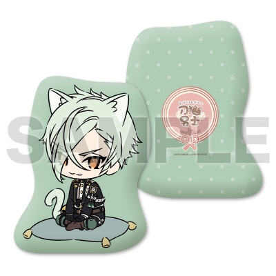 【グッズ-クッション】刀剣乱舞ONLINE 刀猫男士 二周年記念ビッグクッション02:膝丸【再販】