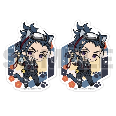 【グッズ-ステッカー】刀剣乱舞ONLINE 刀猫男士 ステッカー101:日本号【再販】