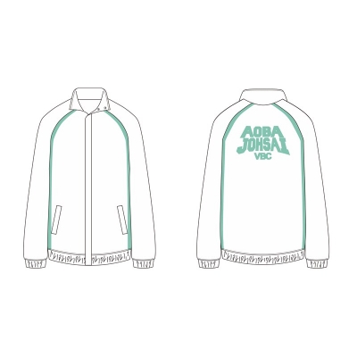 【グッズ-ジャンパー・コート】ハイキュー!! ジャージ 青葉城西高校 L【再販】