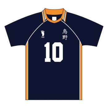 グッズ-Tシャツ】ハイキュー!! ユニフォーム 烏野高校 日向翔陽 M 