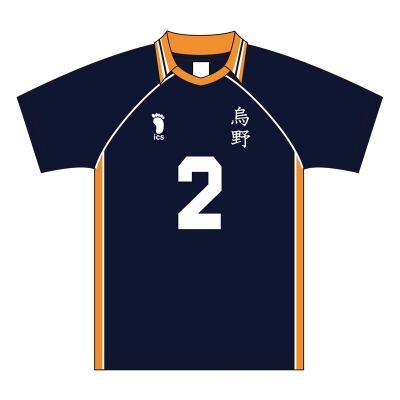 【グッズ-Tシャツ】ハイキュー!! ユニフォーム 烏野高校 菅原孝支 M【再販】