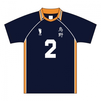 グッズ-Tシャツ】ハイキュー!! ユニフォーム 烏野高校 菅原孝支 L 