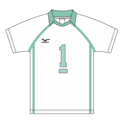 【グッズ-Tシャツ】ハイキュー!! ユニフォーム 青葉城西高校 及川 徹 L【再販】