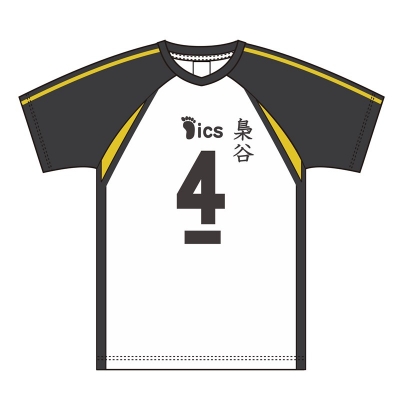 【グッズ-Tシャツ】ハイキュー!! ユニフォーム 梟谷学園高校 木兎光太郎 M【再販】