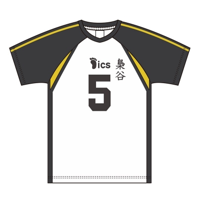 【グッズ-Tシャツ】ハイキュー!! ユニフォーム 梟谷学園高校 赤葦京治 L【再販】