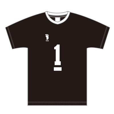 【グッズ-Tシャツ】ハイキュー!! ユニフォーム 稲荷崎高校 北 信介 L【再販】