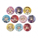【グッズ-バッチ】TVアニメ「魔法少女まどか☆マギカ」 描き起こし Art by 小津 トレーディンググリッター缶バッジ【再販】の画像