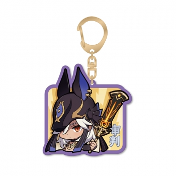 グッズ-キーホルダー】原神 アクリルキーホルダー ちびキャラスタンプ 