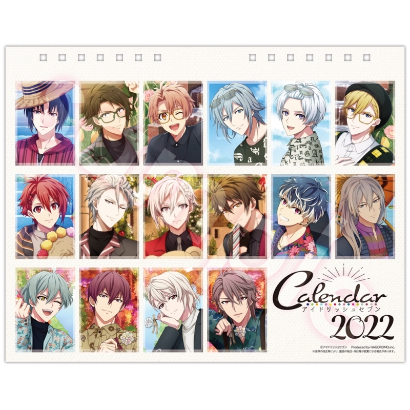 【カレンダー】アイドリッシュセブン2022年卓上カレンダー