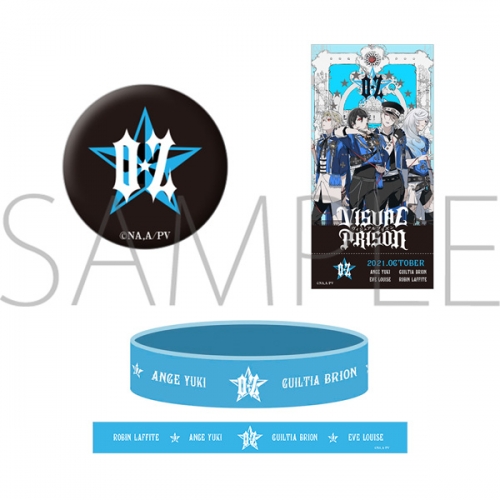 グッズ セットもの ヴィジュアルプリズン シリコンバンド 缶バッジ カードセット O Z アニメイト グッズ セットもの ヴィジュアルプリズン シリコンバンド 缶バッジ カードセット O Z アニメイト