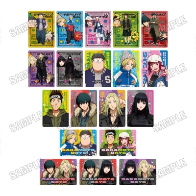 【グッズ-カード】TVアニメ「SAKAMOTO DAYS」 描き下ろしクリアカードコレクション【JF25】【再販】