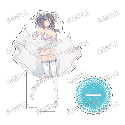 【グッズ-スタンドポップ】『閃乱カグラ』 描き下ろしBIGアクリルスタンド①雪泉【再販】