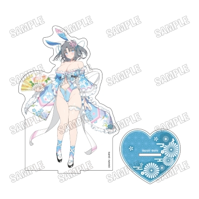 【グッズ-スタンドポップ】『閃乱カグラ』 描き下ろしBIGアクリルスタンド【和風バニーver.】②雪泉【再販】