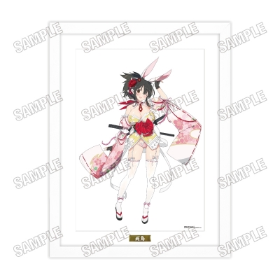 【グッズ-複製原画】『閃乱カグラ』 描き下ろしA3複製原画【和風バニーver.】①飛鳥【再販】