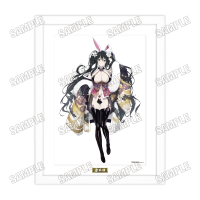 【グッズ-複製原画】『閃乱カグラ』 描き下ろしA3複製原画【和風バニーver.】③雪不帰【再販】