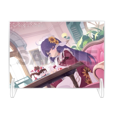 【グッズ-置きもの】ステラソラ アクリルプレート019:ナノハ【再販】