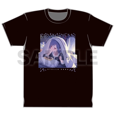 【グッズ-Tシャツ】ステラソラ Tシャツ004:アヤメ【再販】