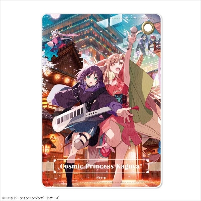 【グッズ-パスケース】超かぐや姫! レザーパスケース デザイン07(メインビジュアル)【再販】