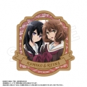 【グッズ-バッチ】『最終楽章 響け!ユーフォニアム』 木製バッジ D 久美子&麗奈(冬制服)【再販】の画像